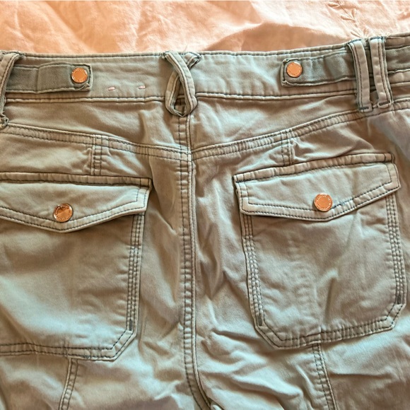 WHBM Mid-Rise Pret-A-Pedi Crop Pants Sz 8 - Picture 9 of 15